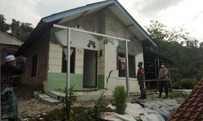 Ratusan Rumah di Tegal Rusak Akibat Bencana Tanah Bergerak