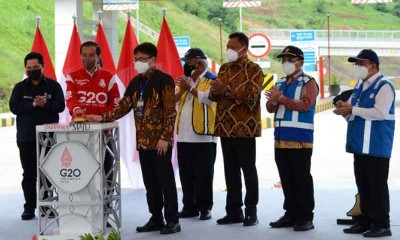PT PP (Persero) Tbk. Berhasil Selesaikan Pembangunan Proyek Jalan Tol Manado-Bitung Seksi 2B Danowudu-Bitung
