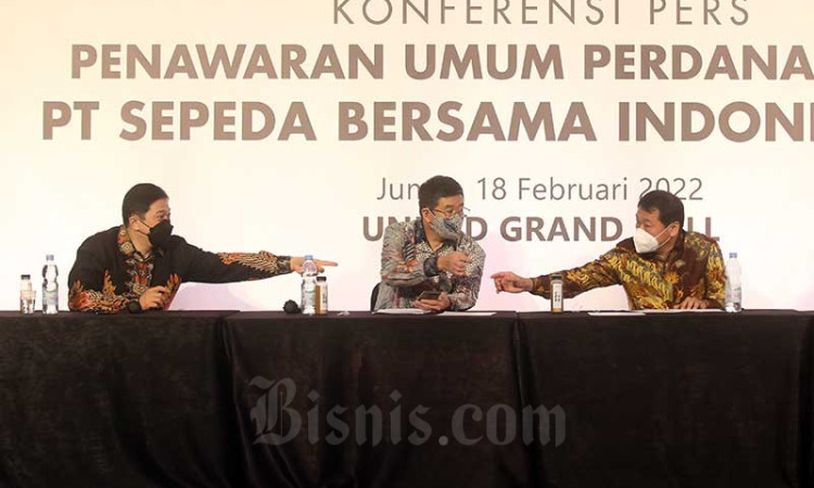 PT Sepeda Bersama Indonesia Tbk. Lepas Saham Ke Publik Sebesar25 Persen Dengan Harga Rp160 Per Lembar Saham