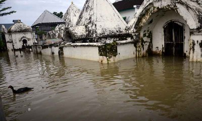 Komplek Pemakaman Raja-Raja Gowa Terendam Banjir