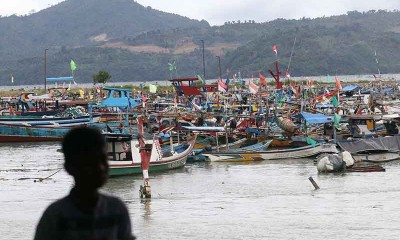 Gelombang Tinggi Hingga 4 Meter, Nelayan di Laut Jawa Tidak Bisa Melaut