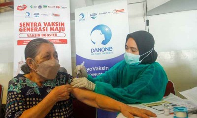 Danone Indonesia Gandeng Indomaret Hadirkan Sentra Vaksinasi Booster