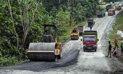 Jalan Menuju Ibu Kota Negara Nusantara Rusak