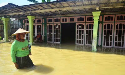 Banjir di Purwodadi Jawa Tengah Rendam Ratusan Rumah Warga