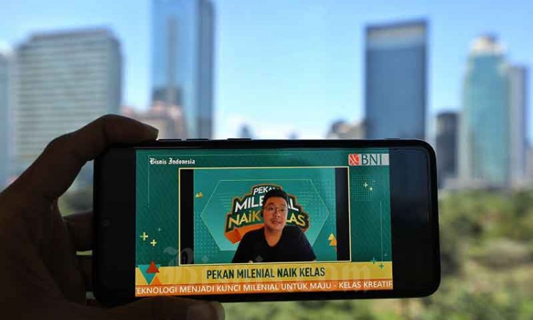Founder Homjuice Bryan Octavianus Augustus Berbagi Tips Menjadi Enterpreneurship Dalam Acara Pekan Milenial Naik Kelas