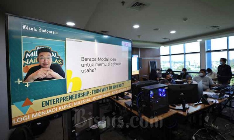 Founder Homjuice Bryan Octavianus Augustus Berbagi Tips Menjadi Enterpreneurship Dalam Acara Pekan Milenial Naik Kelas