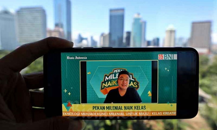 Founder Homjuice Bryan Octavianus Augustus Berbagi Tips Menjadi Enterpreneurship Dalam Acara Pekan Milenial Naik Kelas