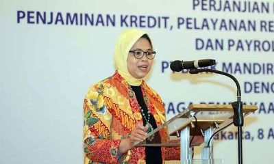 Bank Mandiri Kerja Sama Dengan LPEI Berikan Penjaminan Kepada Pelaku Usaha