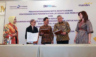 Bank Mandiri Kerja Sama Dengan LPEI Berikan Penjaminan Kepada Pelaku Usaha