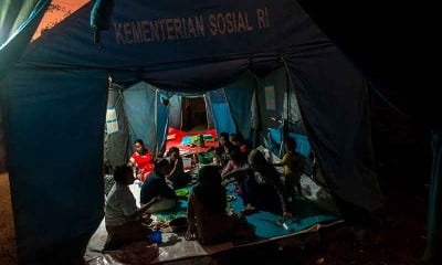 Pengungsi Bencana Tanah Bergerak di Banten Masih Tinggal di Tenda Darurat