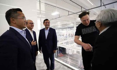 Indonesia Tawarkan Kerja Sama Dengan Tesla, Luhut Binsar Pandjaitan dan Anindya Bakrie Bertemu Elon Musk