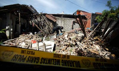 Rumah di Yogyakarta Hancur Karena Ledakan Petasan