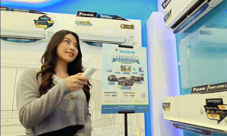 Rayakan Penjualan 1 Juta Unit AC Inverter, Daikin Helat Kampanye INVERTERIA