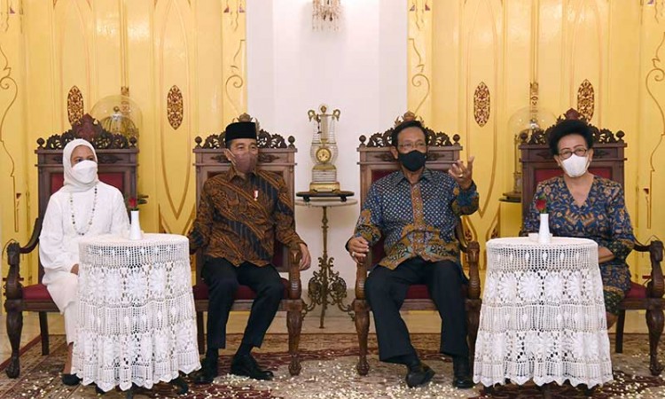 Presiden Joko Widodo Bersilaturahmi ke Keraton Yogyakarta