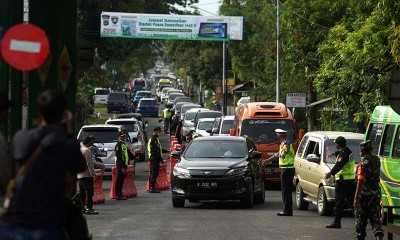 Jalur Wisata di Kawasan Yogyakarta Dipadati Kendaraan Wisatawan saat Libur Lebaran