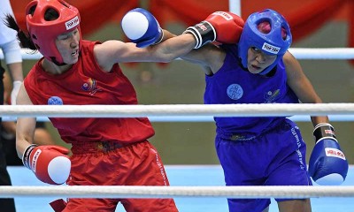 Atlet Indonesia Amanda La Loupatty Berhasil Masuk Semi Final Kick Boxing SEA Games 2021 Vietnam