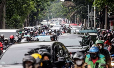 Jalanan di Ibu Kota Mulai Ramai Usai Libur Lebaran