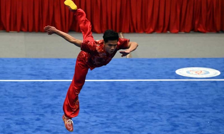 Atlet Wushu Indonesia Persembahkan Medali Perak dan Perunggu Pada SEA Games 2021 Vietnam