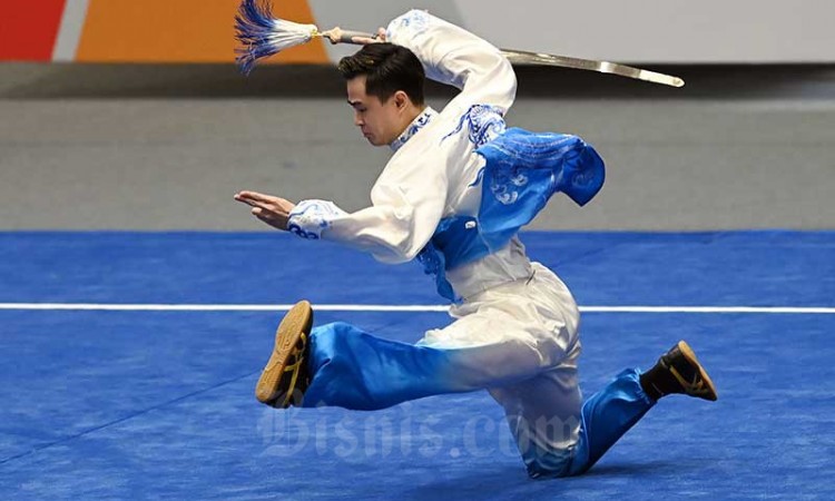 Pewushu Indonesia Nicholas Raih Medali Perak Pada SEA Games 2021 Vietnam
