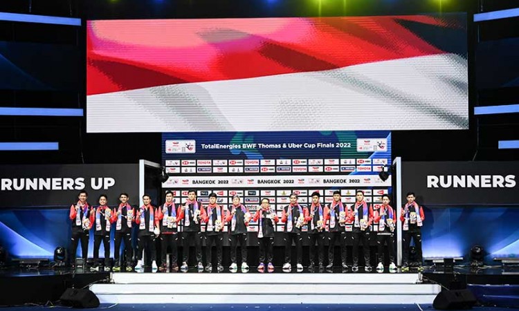Kalahkan Indonesia, India Juara Thomas Cup 2022