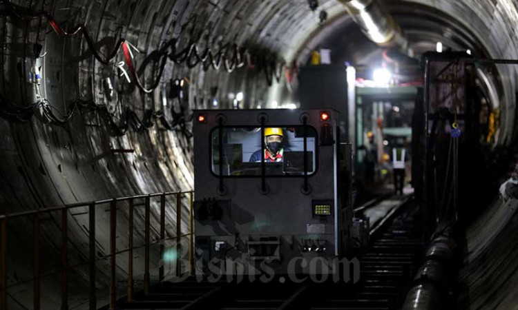 Progres Pembangunan MRT Jakarta fase 2A CP201 Sudah Mencapai 38,80 Persen