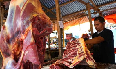 Wabah Penyakit Mulut dan Kuku Tidak Berpengaruh Pada Penjualan Daging Sapi di Pasar