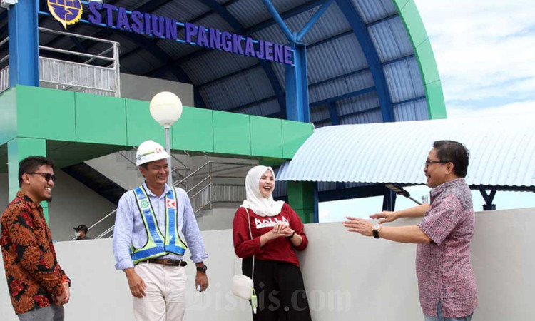 Pembangunan Stasiun Kereta Yang Menghubungkan Kabupaten Barru dan Makassar Hampir Selesai