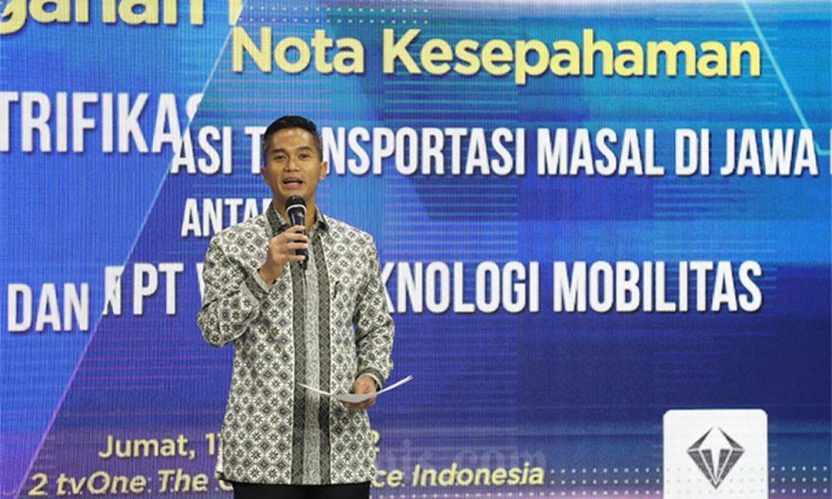 Kerja Sama Elektrifikasi Transportasi Massal Jawa Barat