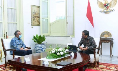 Presiden Joko Widodo Terima Kunjungan Direktur Jenderal WHO