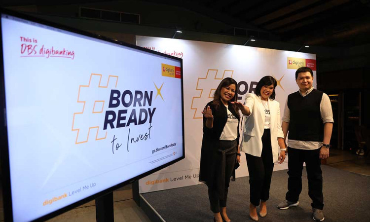 PT Bank DBS Indonesia Luncurkan Kampanye Born Ready:Kita Terlahir Siap Investasi