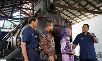 Kick Off Perbaikan Prasarana dan Sarana Perkeretaapian Dalam Rangka Mendukung Pengoperasian Kembali Kereta Api Jalur Sawahlunto - Muaro Kalaban