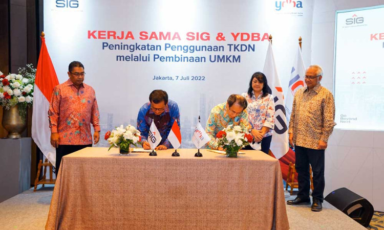 SIG dan YDBA Berkolaborasi Dukung P3DN Melalui Pembinaan UMKM
