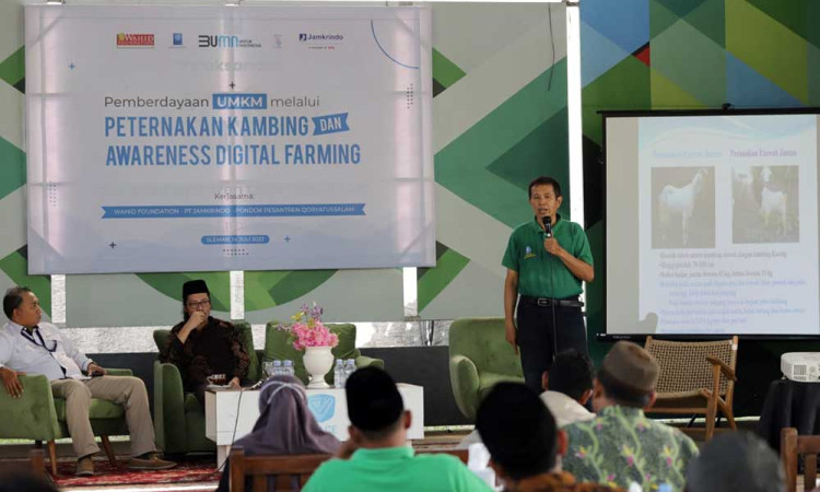 Jamkrindo Berikan Pelatihan Ternak