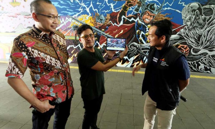 Seni Mural di Terowongan Kendal Meriahkan HUT ke-495 DKI Jakarta