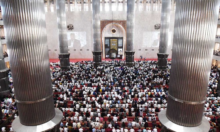 Salat Idul Adha di Istiqlal