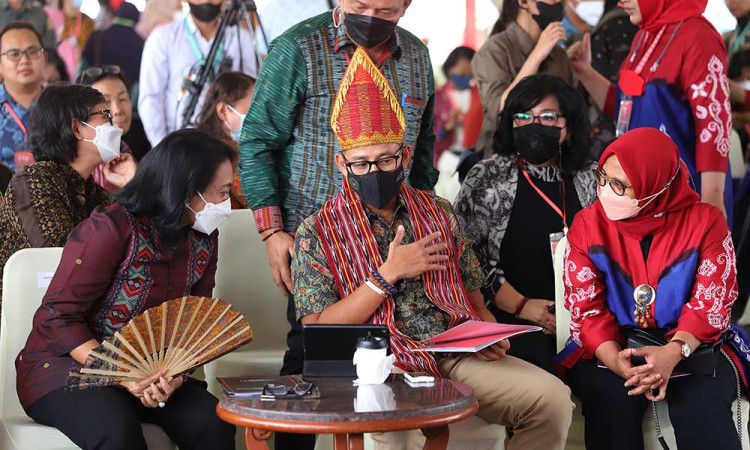 Pembukaan W20 Indonesia Summit 2022 di Danau Toba