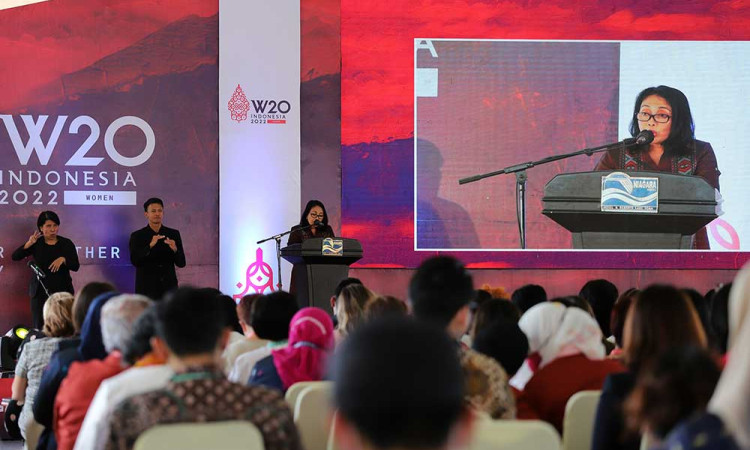 Pembukaan W20 Indonesia Summit 2022 di Danau Toba