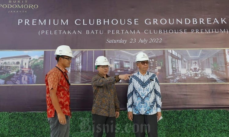 Groundbreaking Premium Club House Bukit Podomoro Jakarta