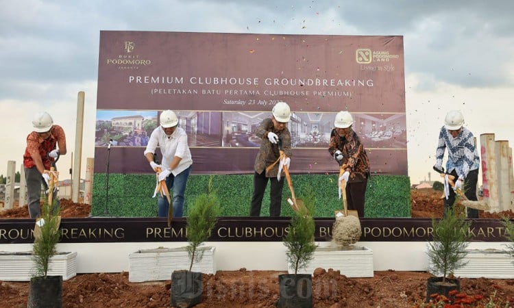 Groundbreaking Premium Club House Bukit Podomoro Jakarta