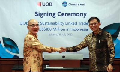 UOB Luncurkan Fasilitas Sustainability-Linked Trade kepada Chandra Asri Senilai US$100 Juta