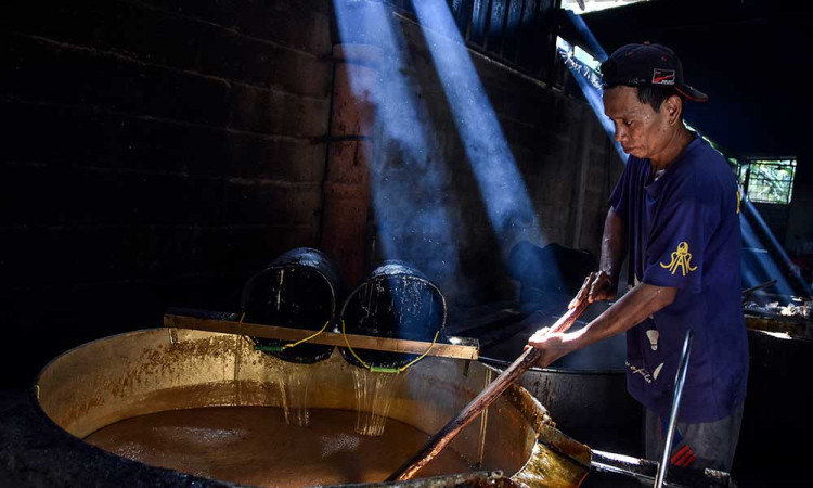 Produksi Gula Merah Pasak di Ciamis Jawa Barat