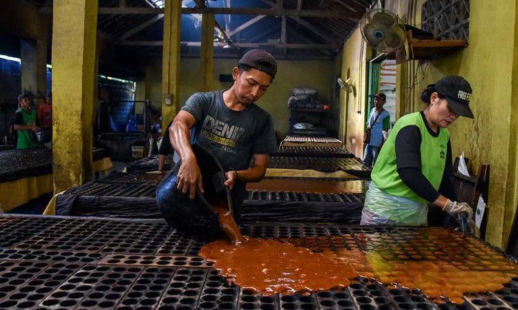 Produksi Gula Merah Pasak di Ciamis Jawa Barat