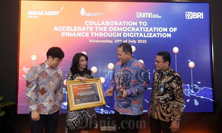 BRI dan Mirae Asset Sekuritas Indonesia Berkolaborasi Meluaskan Investasi Pasar Modal