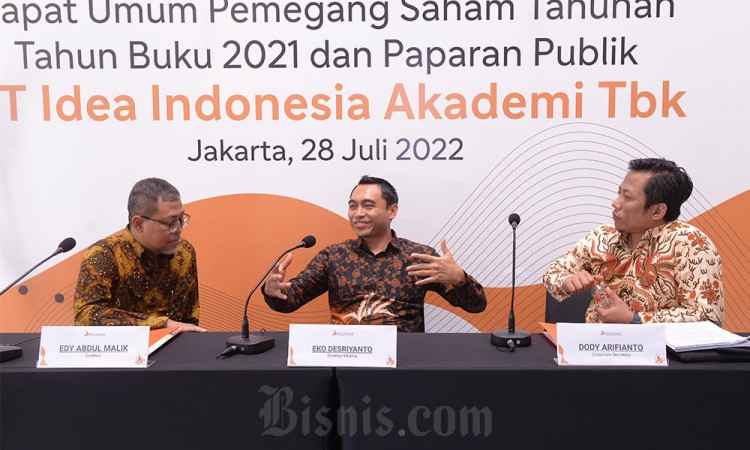 Idea Indonesia Tak Bagikan Dividen, Alokasikan Keuntungan Bersih Sebagai Laba Ditahan