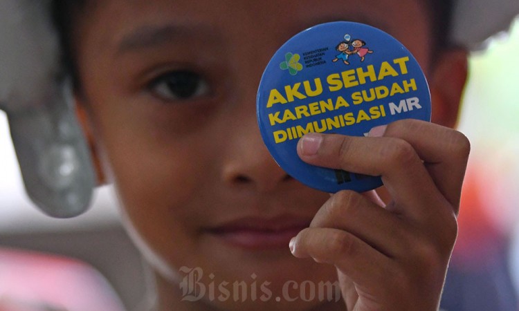 Pelaksanaan Bulan Imunisasi Anak Nasional di Jakarta