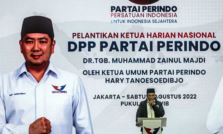 TGB Muhammad Zainul Majdi Dilantik Sebagai Ketua Harian Nasional DPP Partai Perindo