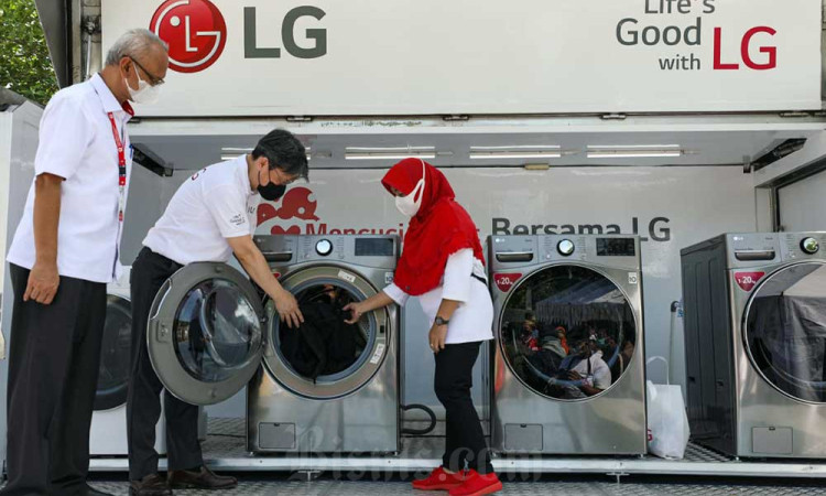 PT LG Electronics Indonesia Bekolaborasi Dengan PMI Gelar Acara Mencuci Sehat Bersama LG