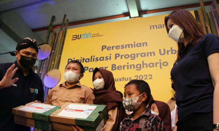 Menteri BUMN Erick Thohir Resmikan Digitalisasi Program Urban