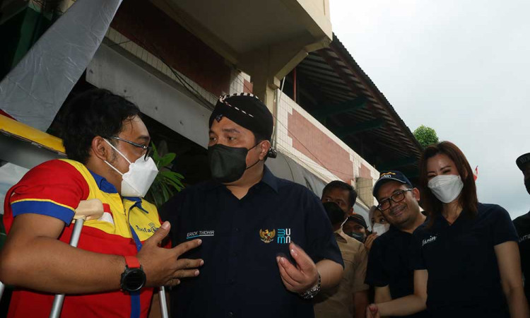 Menteri BUMN Erick Thohir Resmikan Digitalisasi Program Urban