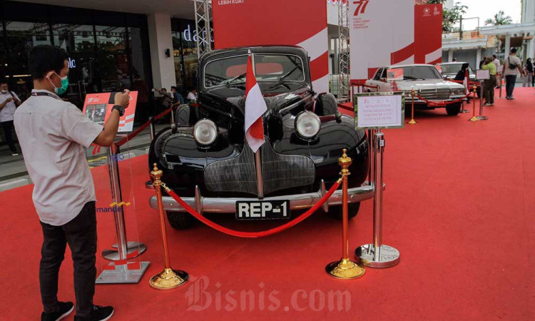 Mobil Kepresidenan Dari Tujuh Periode Presiden Dipajang di Gedung Sarinah